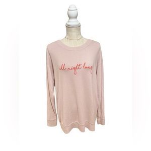 The Knot “all night long” sweatshirt L
